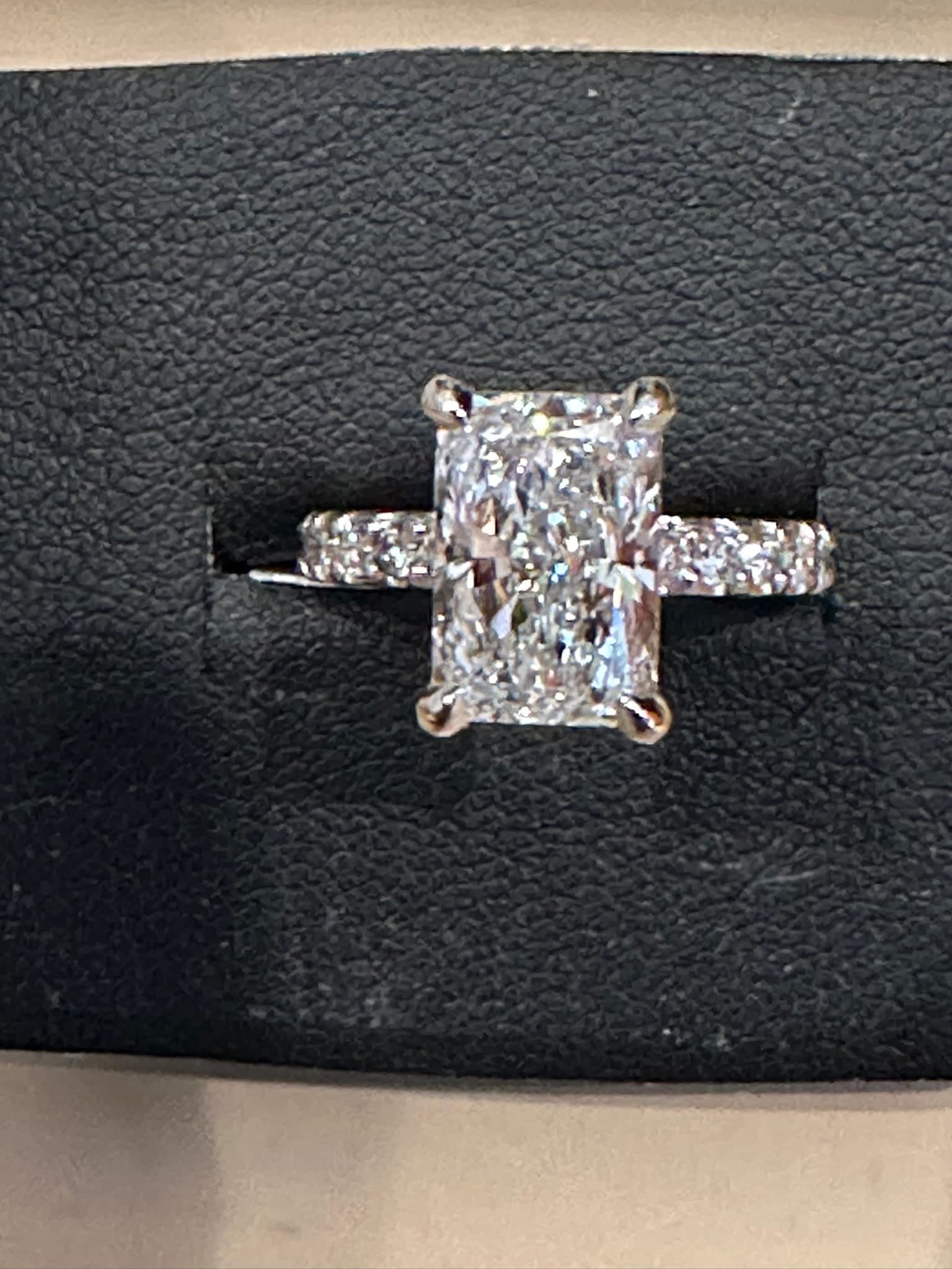 A diamond piece sourced and set by Cool Blue Diamond