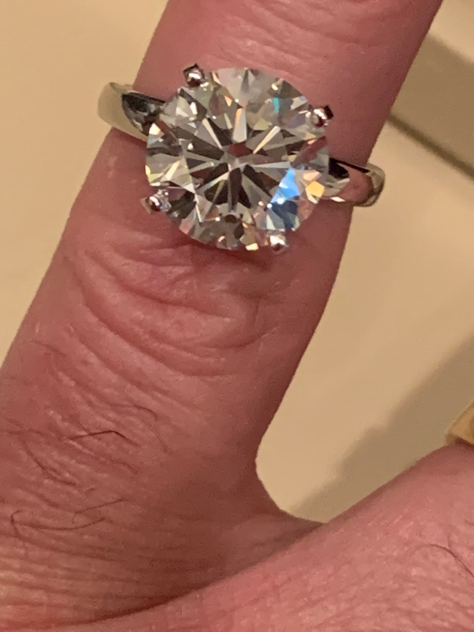 A diamond piece sourced and set by Cool Blue Diamond