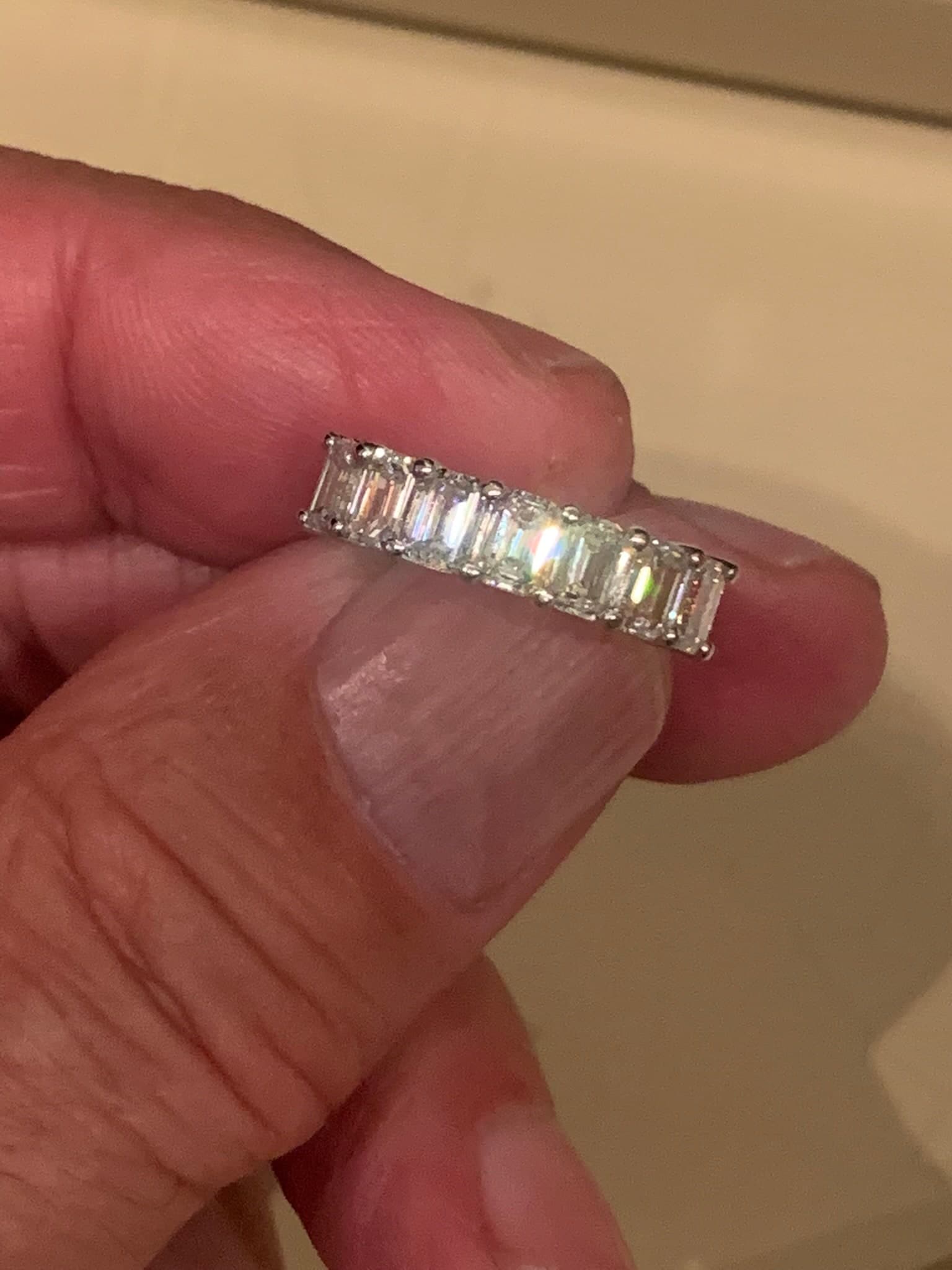 A diamond piece sourced and set by Cool Blue Diamond