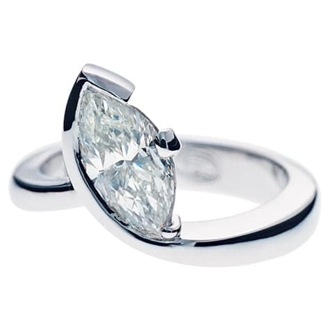 A diamond piece sourced and set by Cool Blue Diamond